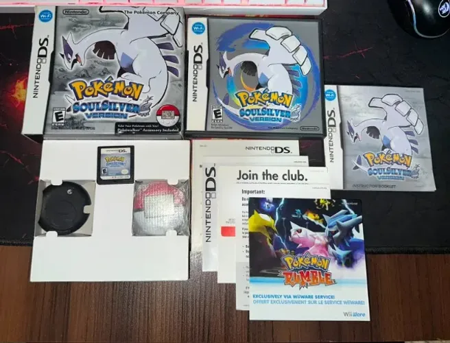 Pokemon SoulSilver Completo - Big Box