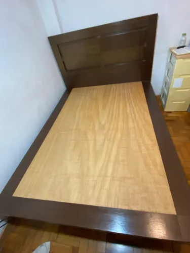 Linda ,Cama de Casal Projetada (Com 4 Gavetões)