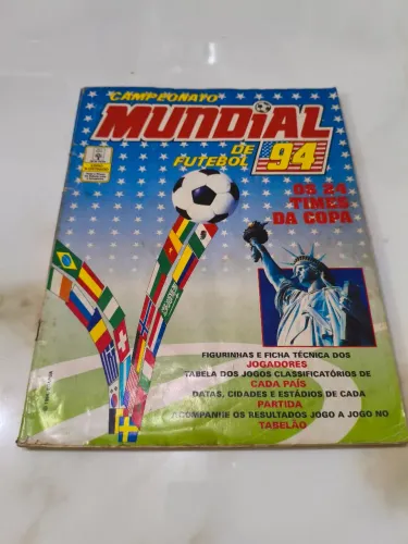 Album de figurinhas completo da copa do mundo de 1994