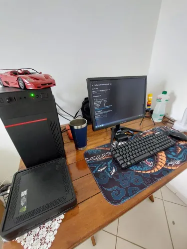 PC Completo I7 com teclado e Mouse sem fio tela 75hz