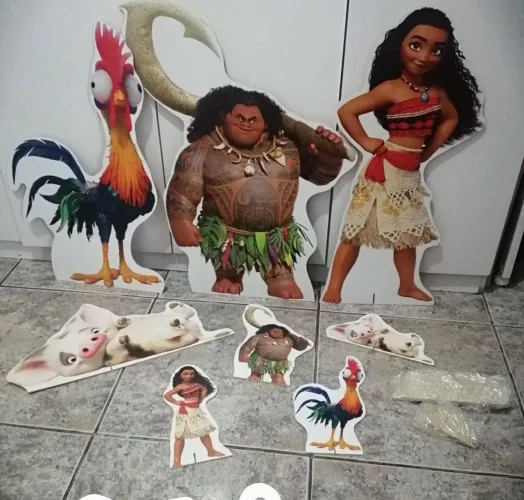 Kit festa moana e roupa moana