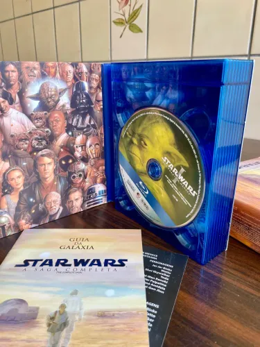 Box Blu-ray Star Wars A Saga Completa Colecionador