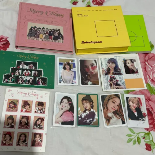 Twice 2 albums Twicetagram + Merry and Happy (completos)