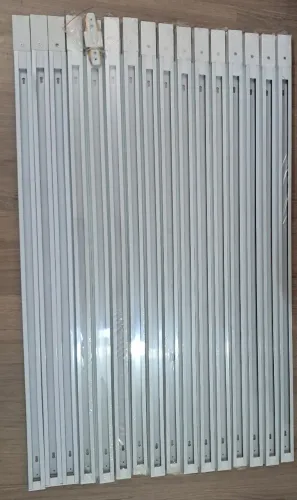 Kit com 16 perfil MTX Led light Branco 1000x36x17mm 