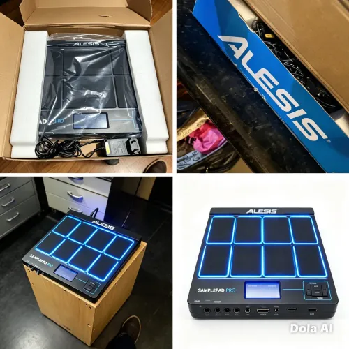Bateria eletrônica Alesis Samplepad Pro