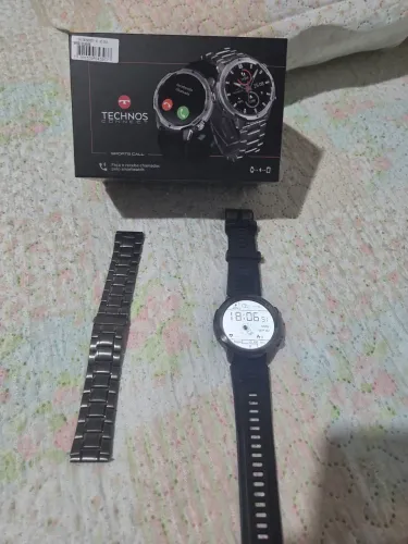 Smartwatch Technos Connect Sports Call Completo