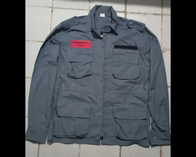 Bombeiro Civil - Uniforme Cinza