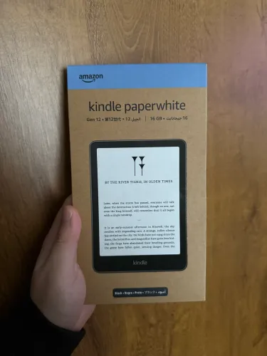 Kindle paperwhite 12ª geração (novo, lacrado)