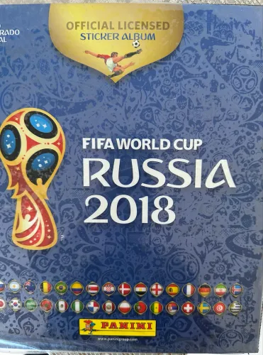 Álbum copa do mundo FIFA 2018 completo