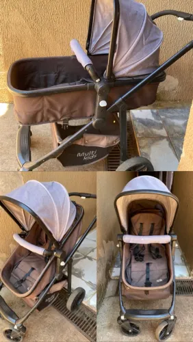 Carrinho de bebê moisés