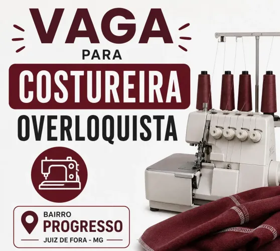 Vaga para costureira