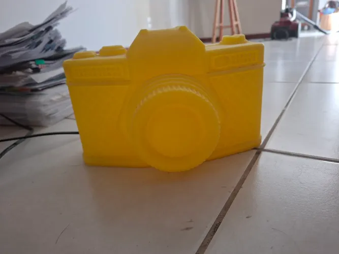 Luminária em forma de Câmera Fotográfica 