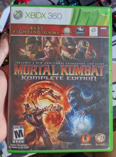 Jogo Mortal Kombat Original Xbox 360 (Faço olx pay)