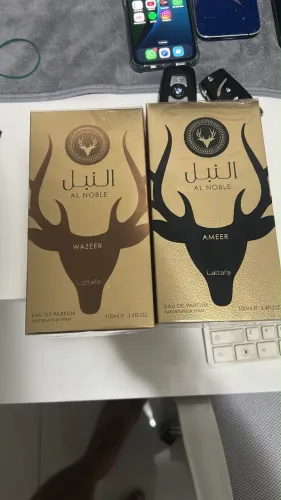 Perfume árabe AL NOBLE LATTAFA, BLACK, GOLD