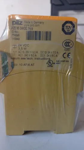 relé de segurança temporizado Pilz PNOZ