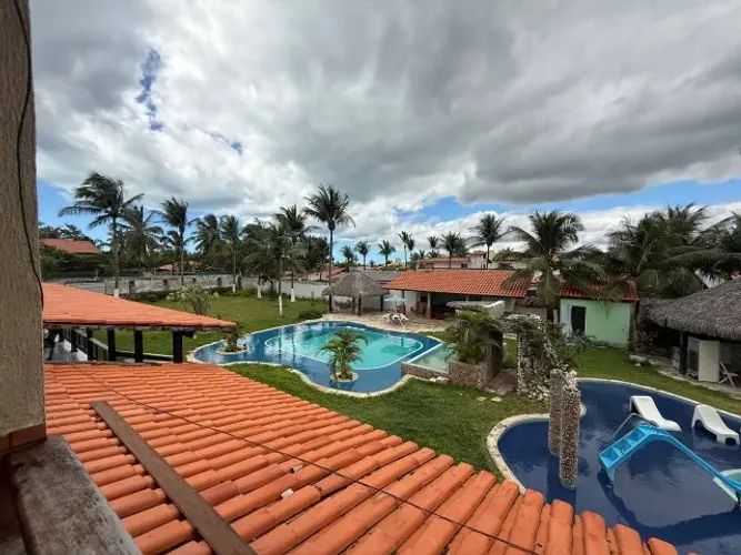 Tabuba: Pousada com 12q a 100m. do mar. Piscina