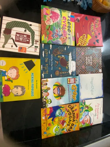 Lote de livros