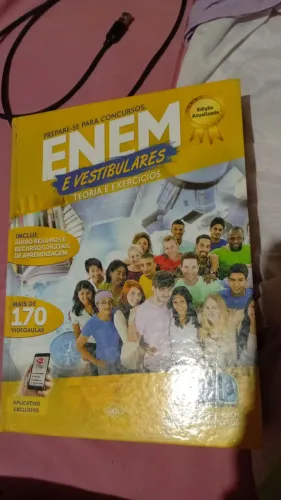 Apostila e livro de estudos Enem Concurso e Vestibular 