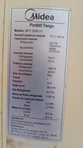 Ar Condicionado portátil
