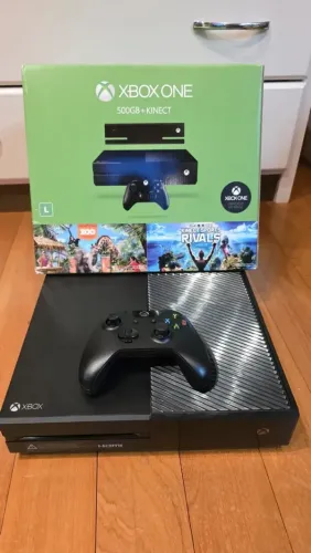 Microsoft Xbox One 500 Gb Na Caixa - Lacrado - Tudo Original