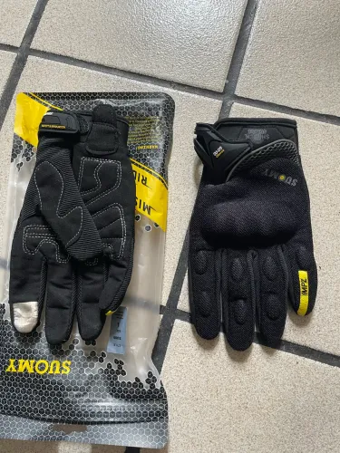 Luva motociclista reforçada 