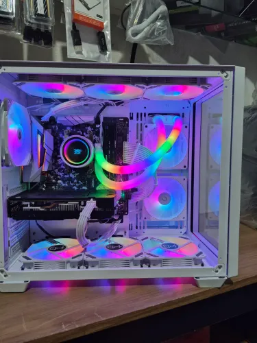PC Gamer Ryzen 5, 16gb ddr4,B450M stell legend RX580 8GB, FONTE 500W