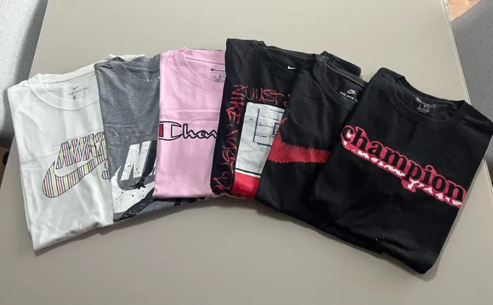Camisetas Nike, Jordan e Champion