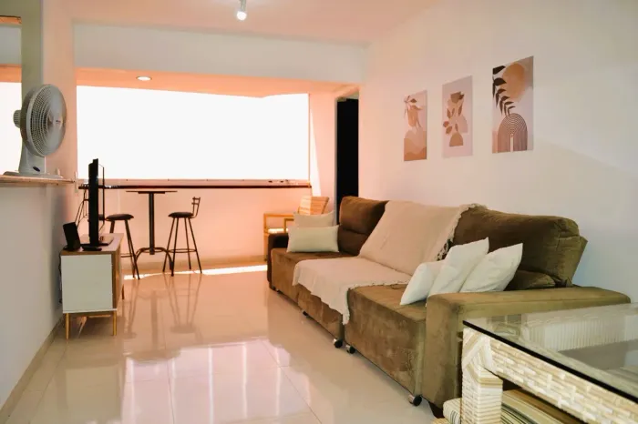 APARTAMENTO MOBILIADO NO UNIQUE RESIDENCE - JARDIM GOIÁS