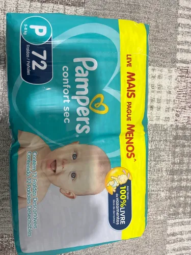 Vendo fraldas Pampers tamanho P