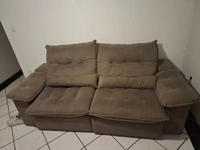Sofá Retrátil 2 Lugares