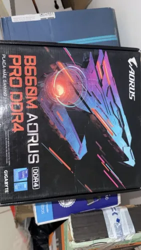 Placa Mãe Gigabyte 12ger Intel DDR4 B660M AORUS PRO