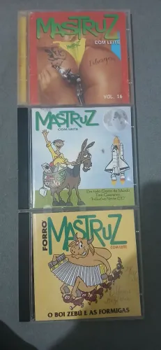 Kit 3 cd mastruz com leite 