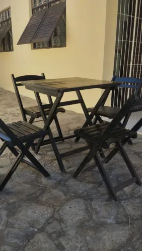 Mesas e cadeiras pra restaurante/lanchonete