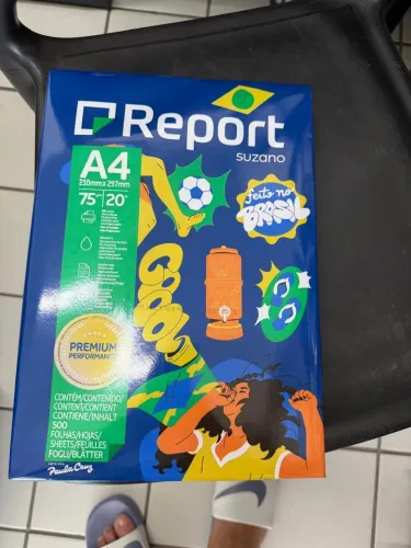 Papel report a4