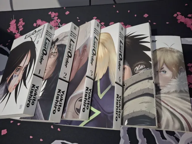 Mangá battle angel alita: last order Vol. 1 ao 6