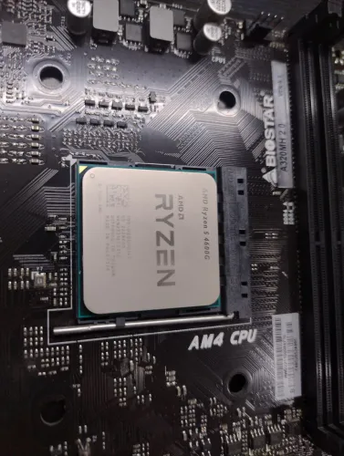 Ryzen 5 4600g placa mãe A320MH 2.0
