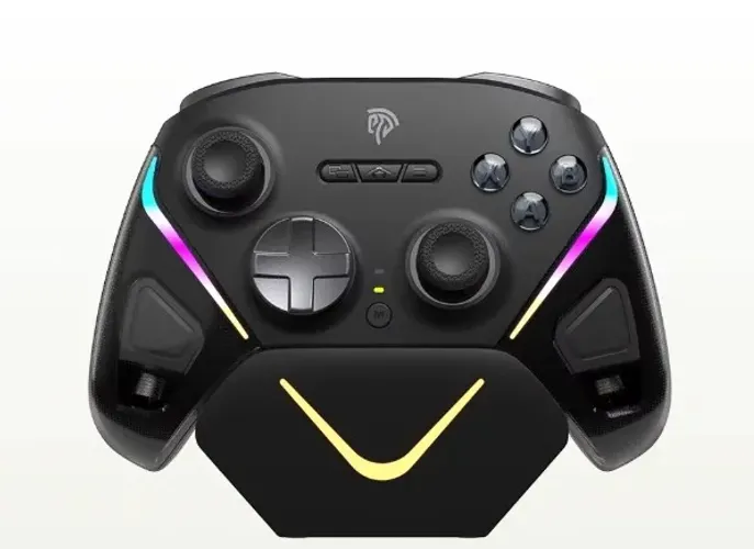 Controle Gamer EasySMX D10 Wireless 2.4G Bluetooth PC Android iOS Nintendo Switch com Dock
