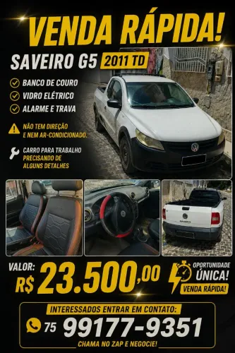 Volkswagen Saveiro 1.6 MI/ 1.6 MI Total Flex 8V (álcool) 2011