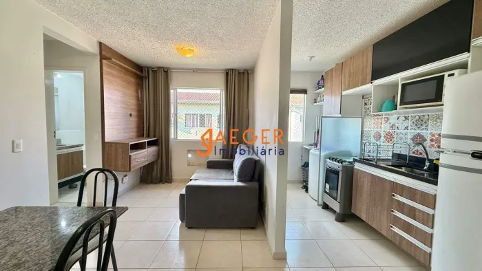 EXCLUSIVIDADE JAEGER IMOBILIÁRIA | APARTAMENTO MOBILIADO À VENDA NO TOTAL VILLE 2
