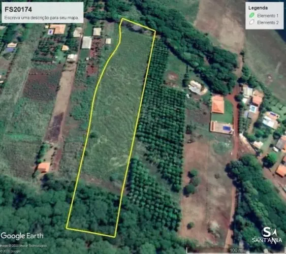 CHÁCARA À VENDA COM FRENTE PARA O RIO GRANDE EM INDIAPORÃ/SP REF: FS20174