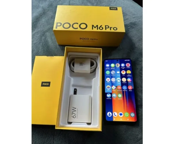 Celular m6 pro 256 com nota fiscal