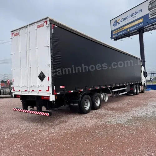 Carreta Sider Furgão Lonado 30 Pallets - 2021