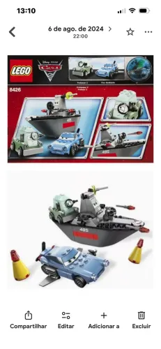 LEGO - Relâmpago Mcqueen e sua turma 