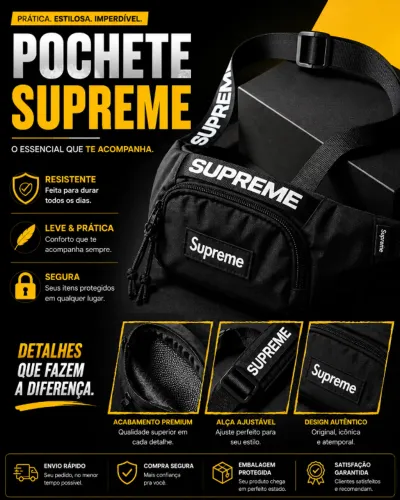 Bag supreme preta