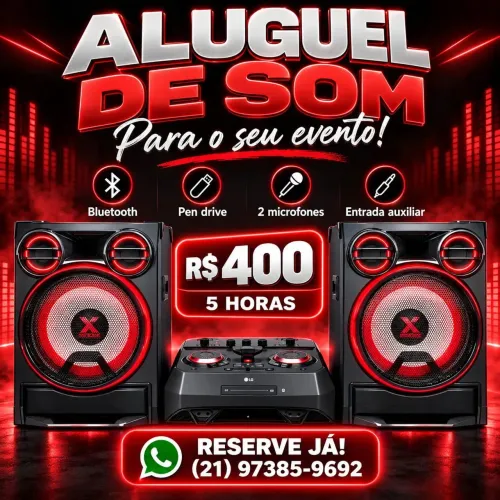 Aluguel de Som Para sua festa