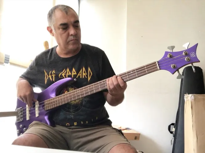 Baixo Wood Scorpion 4 Edição Especial