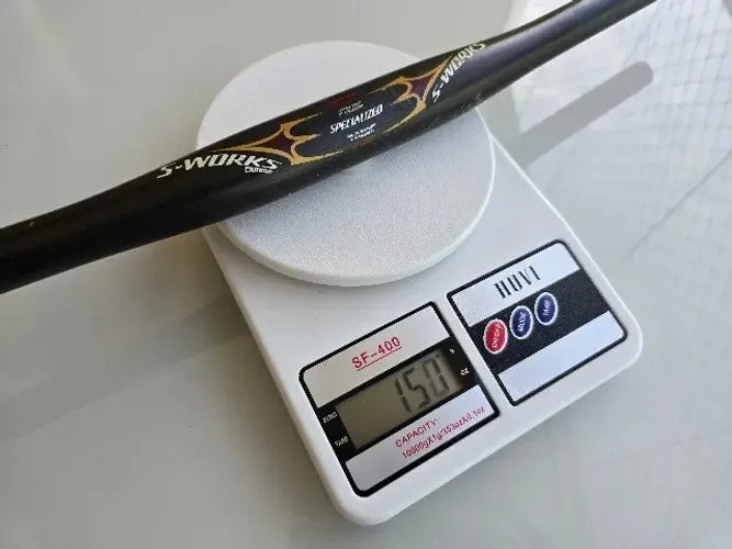 Guidom Fibra Carbon Specialized S-WORKS, 31.8 x 600mm, impecável (Anos 90)