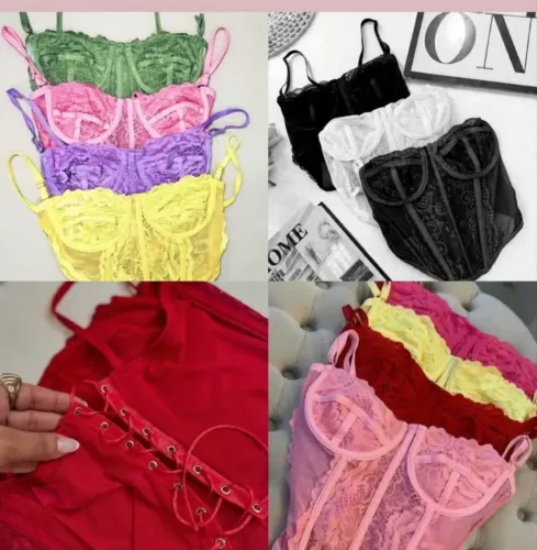 Corset de renda 