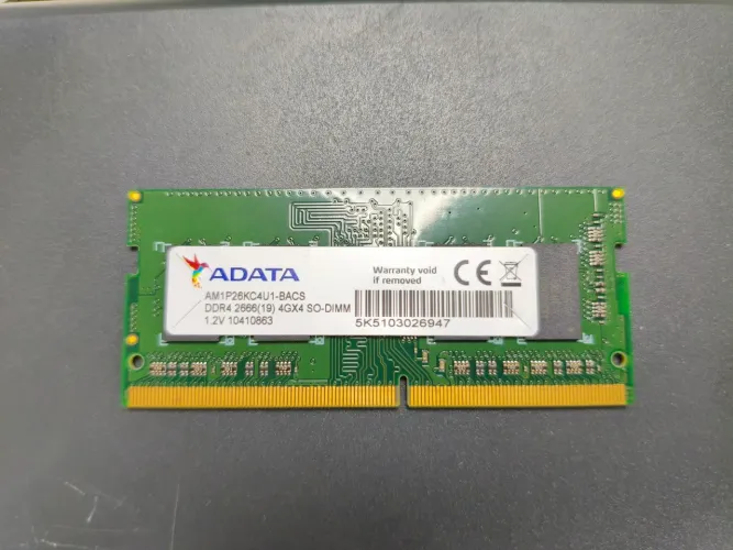 Memória ram ddr4 notebook 4gb