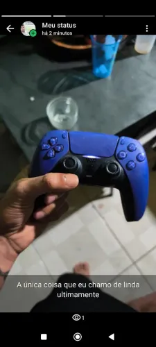 Controle ps5 roxo